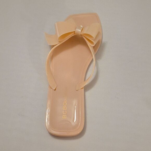 BRAND NEW GCBGENERATION LIMA BOWNOT DESIGN SLIP ON SANDALS - Picture 12 of 16